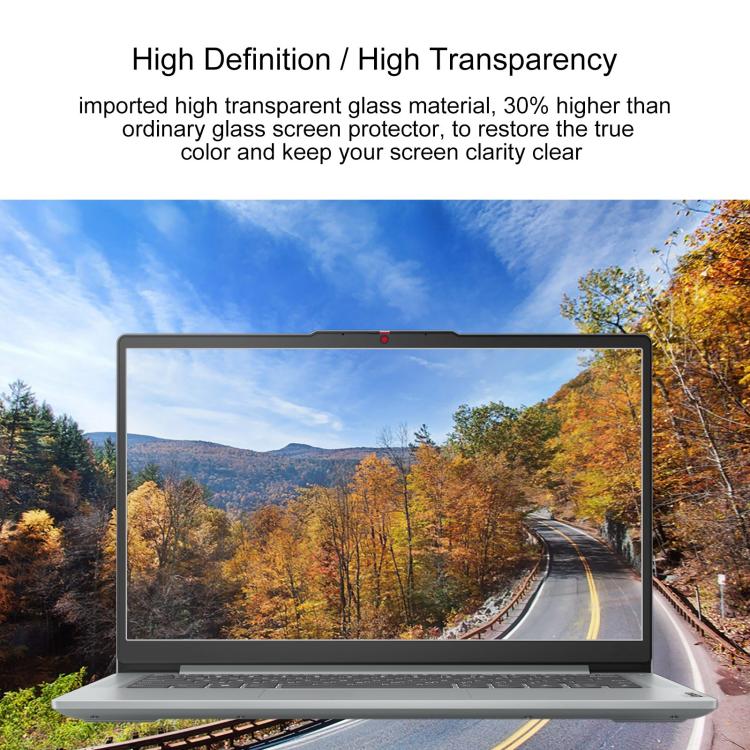 For Lenovo IdeaPad Slim 5 Light 14 25pcs 9H 0.3mm Explosion-proof Tempered Glass Film