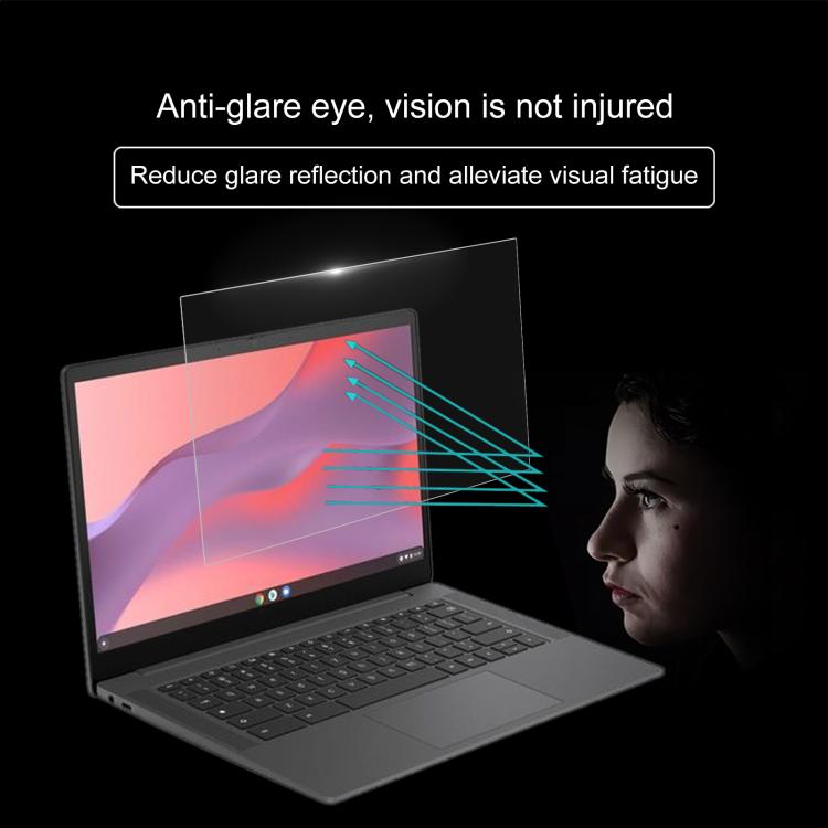 For HP Chromebook 14A 14 2pcs 9H 0.3mm Explosion-proof Tempered Glass Film