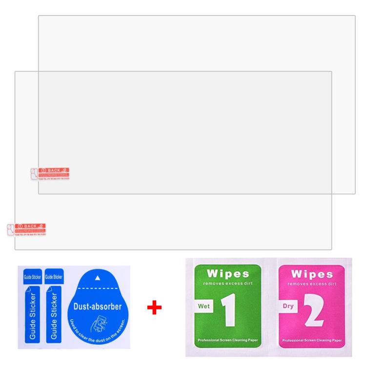 For HP 15-FD 15.6 2pcs 9H 0.3mm Explosion-proof Tempered Glass Film