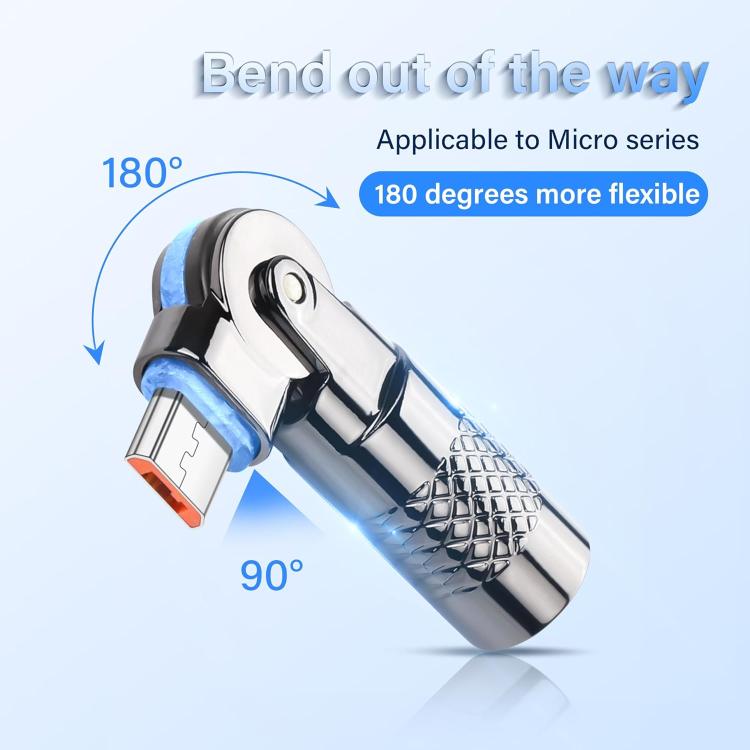 3A Digital Charge Adapter, Model:Type-C Female to Micro USB Male