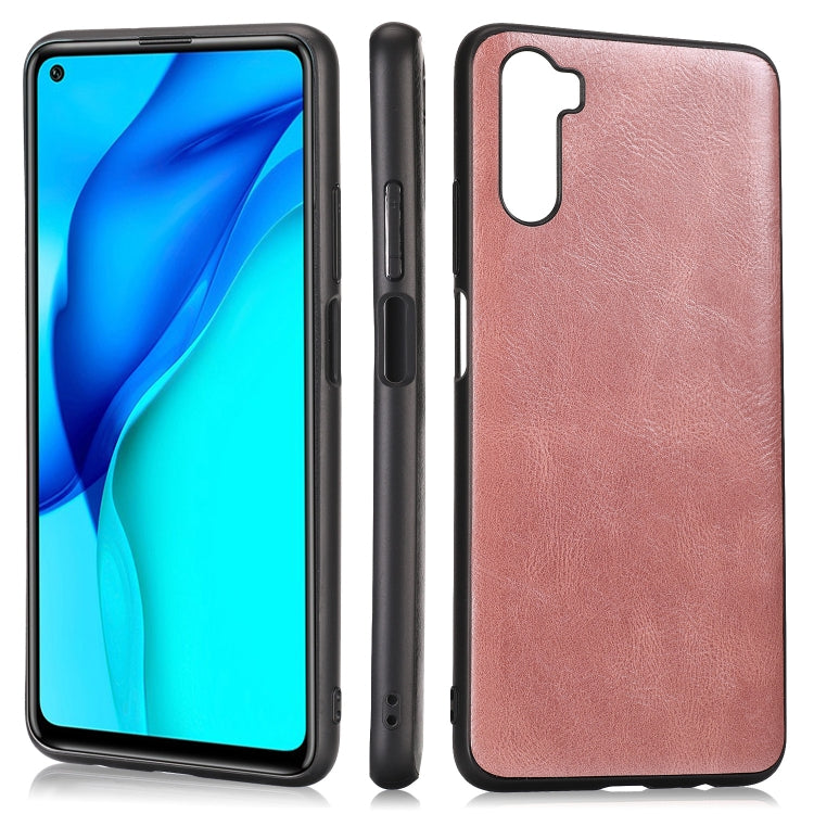 For Huawei Maimang 9 / Mate 40 Lite Crazy Horse Textured Calfskin PU+PC+TPU Case