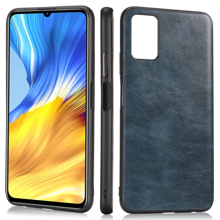 For Huawei Honor X10 Max 5G Crazy Horse Textured Calfskin PU+PC+TPU Case