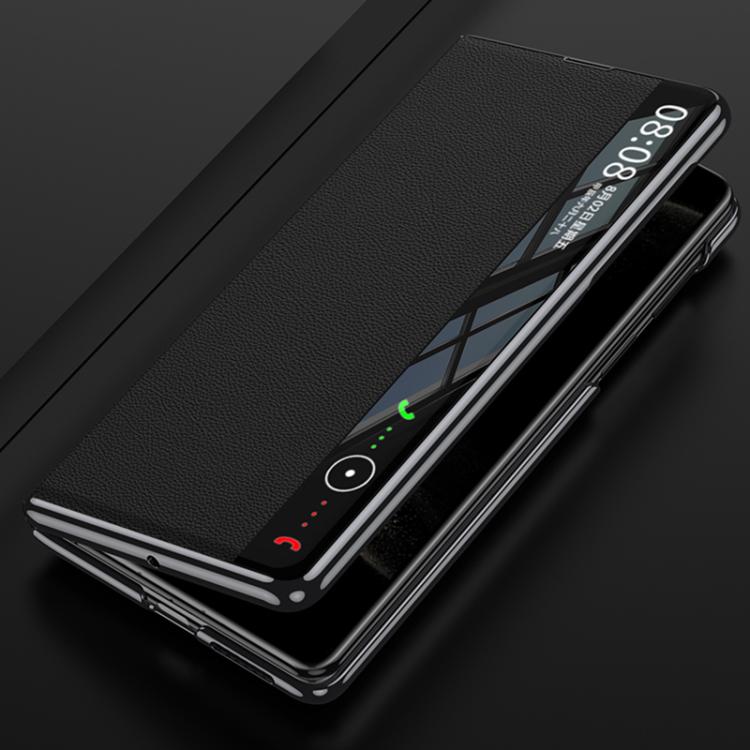 For Huawei Mate X6 GKK Full Cover Flip Phone Leather Case with Magnetic Rotating Stand