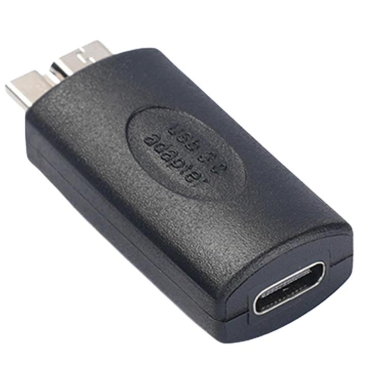 USB3.0 Mobile Hard Drive Computer Adapter, Model:Type-C Female to Micro USB Male