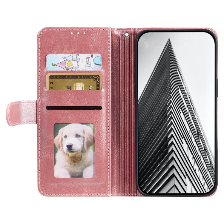 For OPPO Reno13 Pro Simple 6-Card Wallet Leather Phone Case