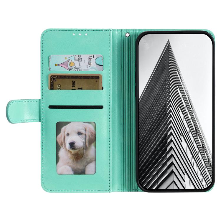 For OPPO Reno13 Pro Simple 6-Card Wallet Leather Phone Case