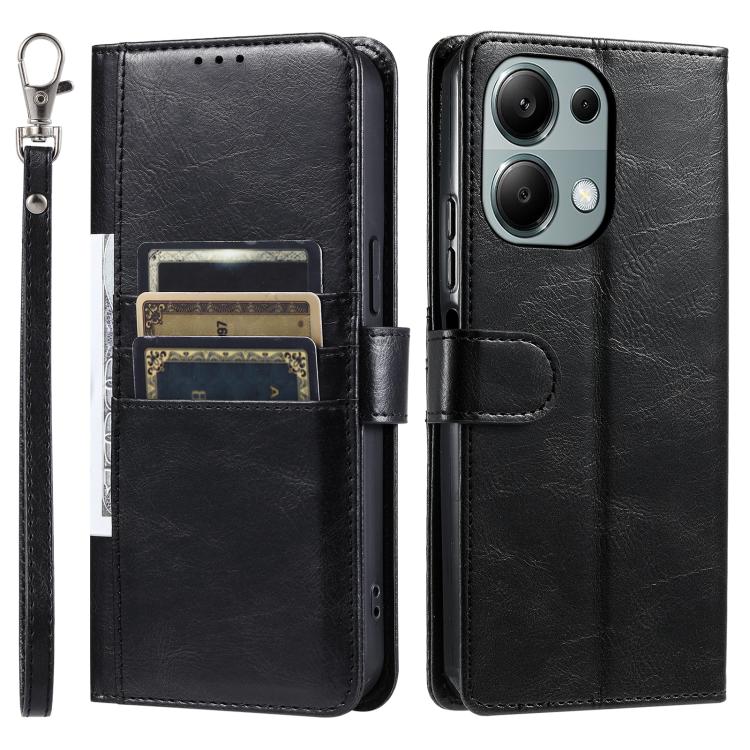 For OPPO Reno13 Pro Simple 6-Card Wallet Leather Phone Case