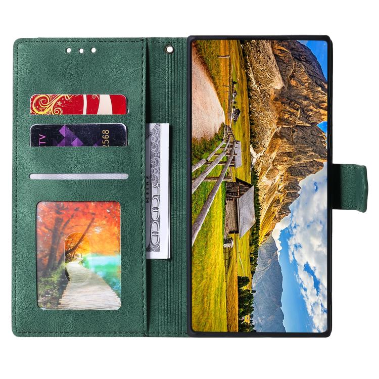 For OPPO Reno13 Pro Nail Skin Feel Stitching Calf Texture Leather Phone Case