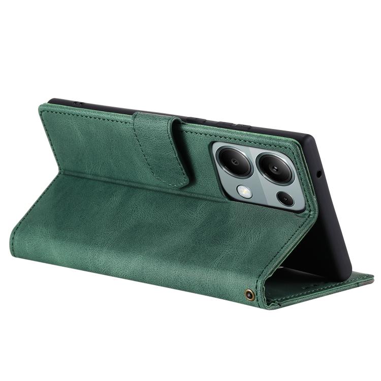For OPPO Reno13 Pro Nail Skin Feel Stitching Calf Texture Leather Phone Case