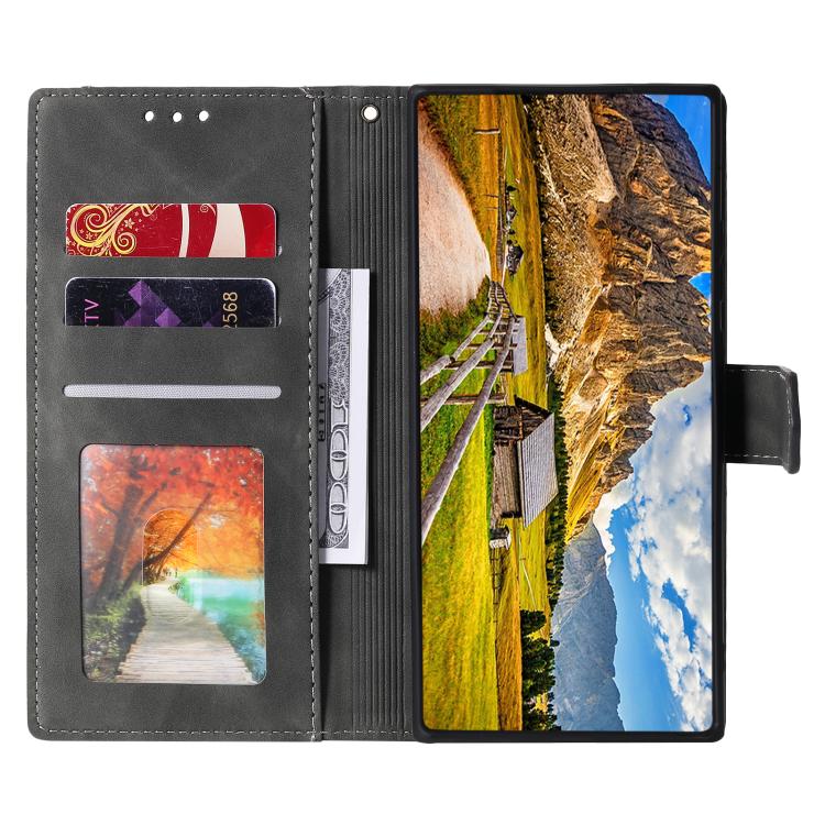 For OPPO Reno13 Pro Nail Skin Feel Stitching Calf Texture Leather Phone Case