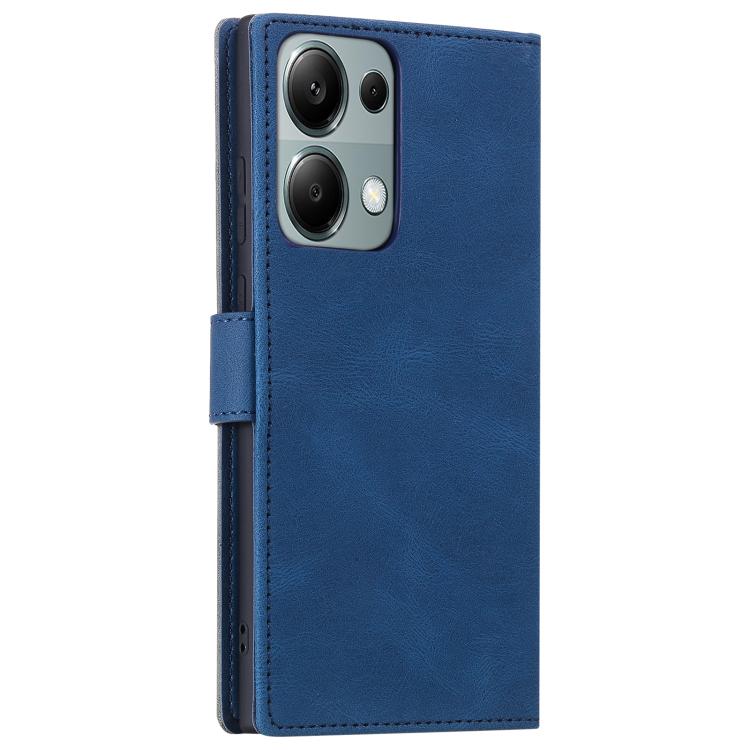 For OPPO Reno13 Pro Nail Skin Feel Stitching Calf Texture Leather Phone Case