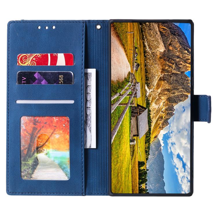 For OPPO Reno13 Pro Nail Skin Feel Stitching Calf Texture Leather Phone Case