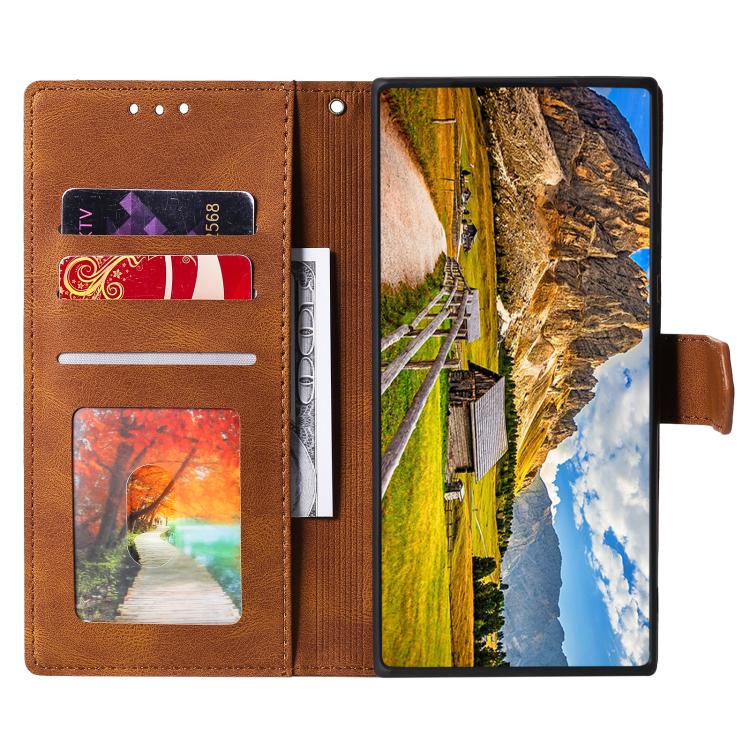 For OPPO Reno13 Pro Nail Skin Feel Stitching Calf Texture Leather Phone Case