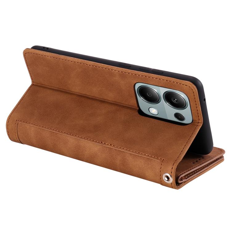 For OPPO Reno13 Pro Nine Card Zipper Bag Leather Phone Case with Lanyard