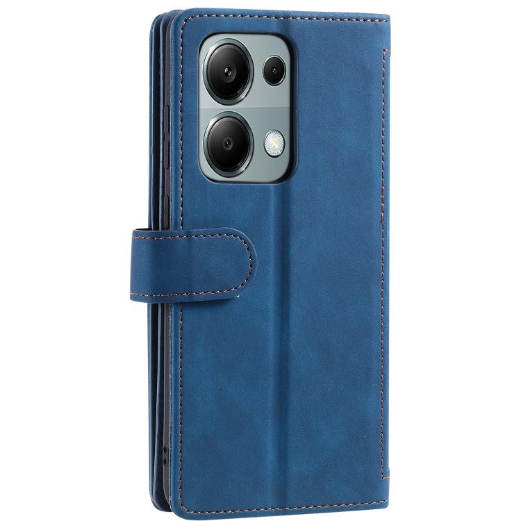 For OPPO Reno13 Pro Nine Card Zipper Bag Leather Phone Case with Lanyard