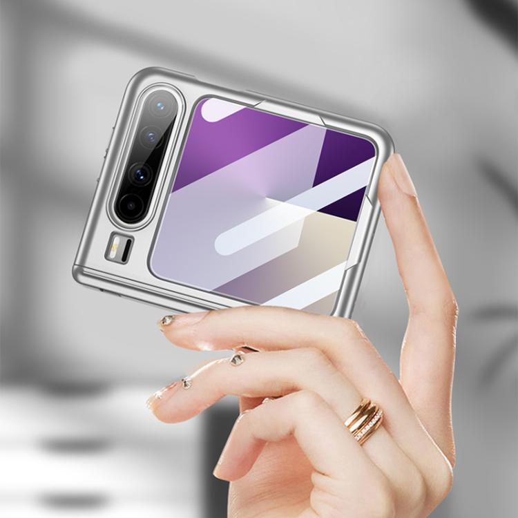 For Huawei Pura X GKK Integrated Magnetic Folding Hinge Full Cover Phone Case