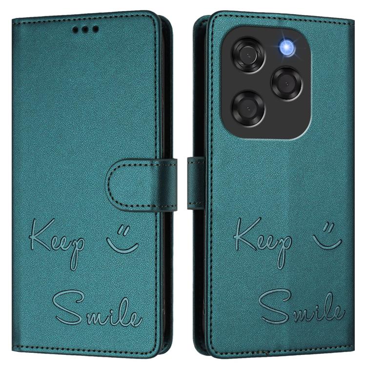 For Coolpad X100 Smile Embossing RFID Leather Phone Case