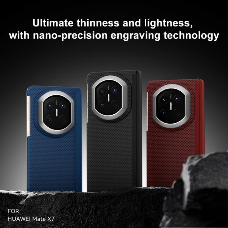 For Huawei Mate X7 Mars Series Nanofiber Center Shaft Phone Case