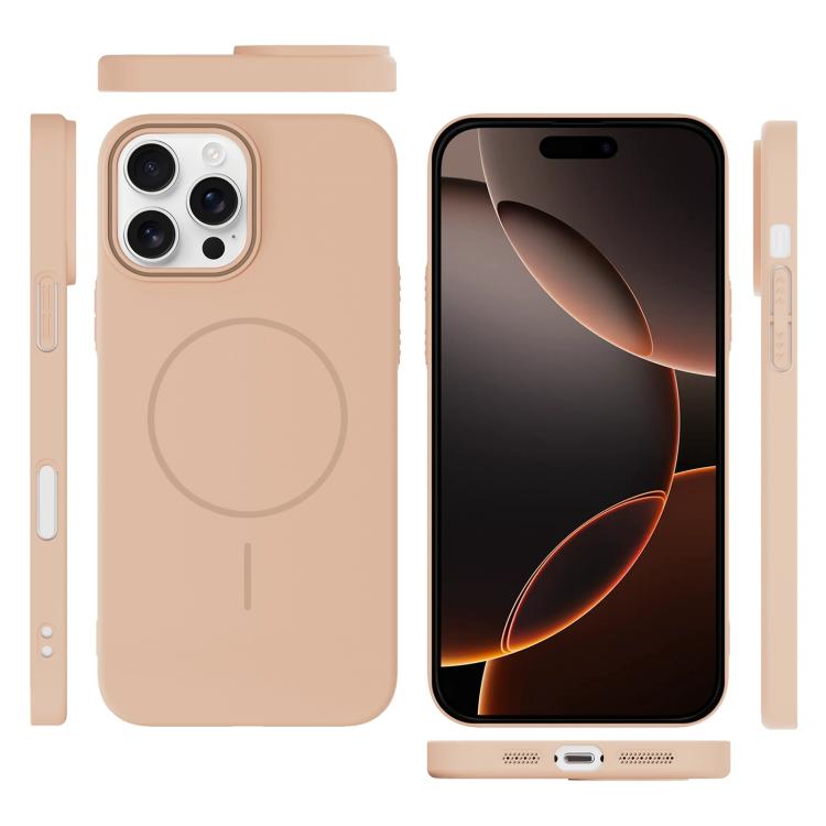 For iPhone 16 Pro Max Thin Circle PC Injection MagSafe Phone Case