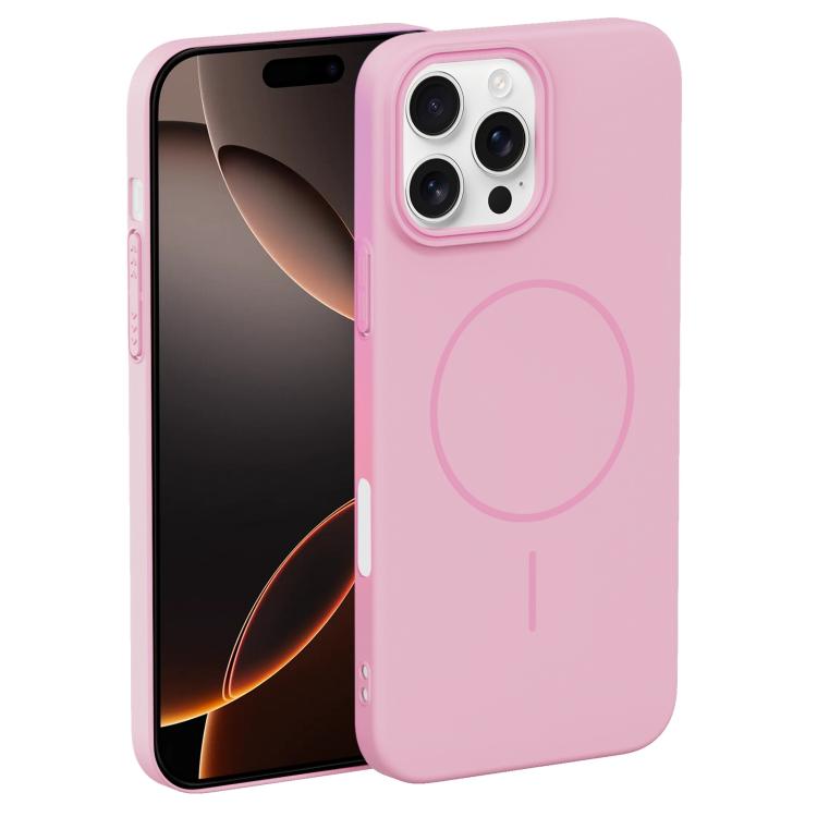 For iPhone 16 Pro Max Thin Circle PC Injection MagSafe Phone Case