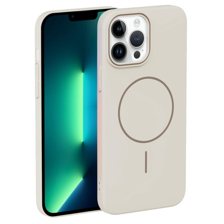 For iPhone 13 Pro Max Thin Circle PC Injection MagSafe Phone Case