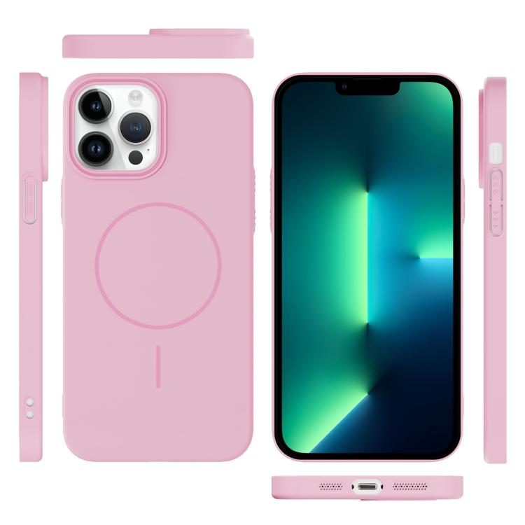 For iPhone 13 Pro Max Thin Circle PC Injection MagSafe Phone Case