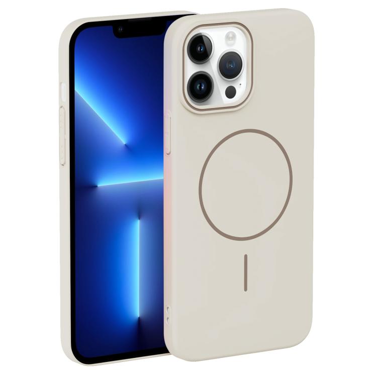 For iPhone 13 Pro Thin Circle PC Injection MagSafe Phone Case
