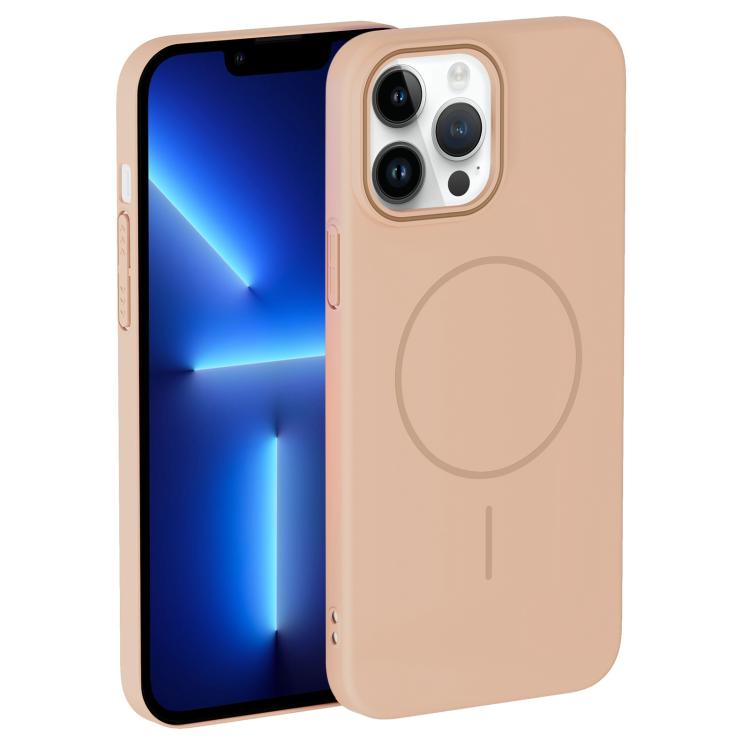 For iPhone 13 Pro Thin Circle PC Injection MagSafe Phone Case