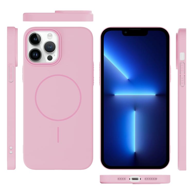 For iPhone 13 Pro Thin Circle PC Injection MagSafe Phone Case
