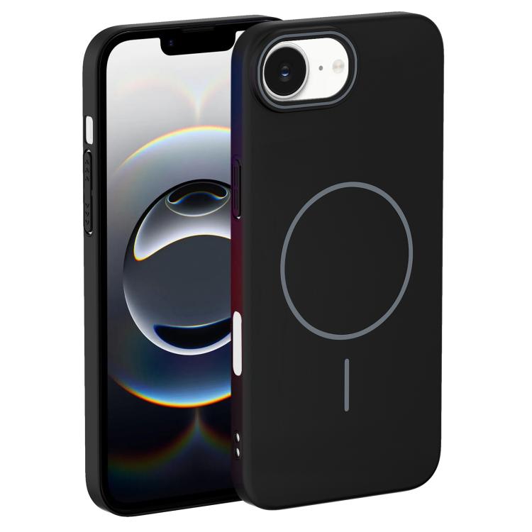For iPhone 17e / 16e Thin Circle PC Injection MagSafe Phone Case