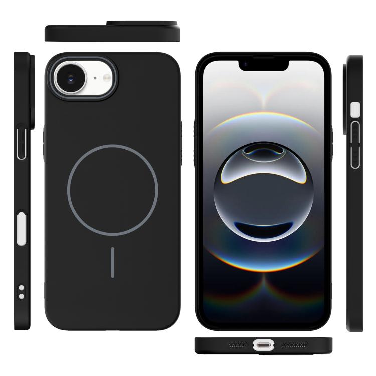 For iPhone 17e / 16e Thin Circle PC Injection MagSafe Phone Case