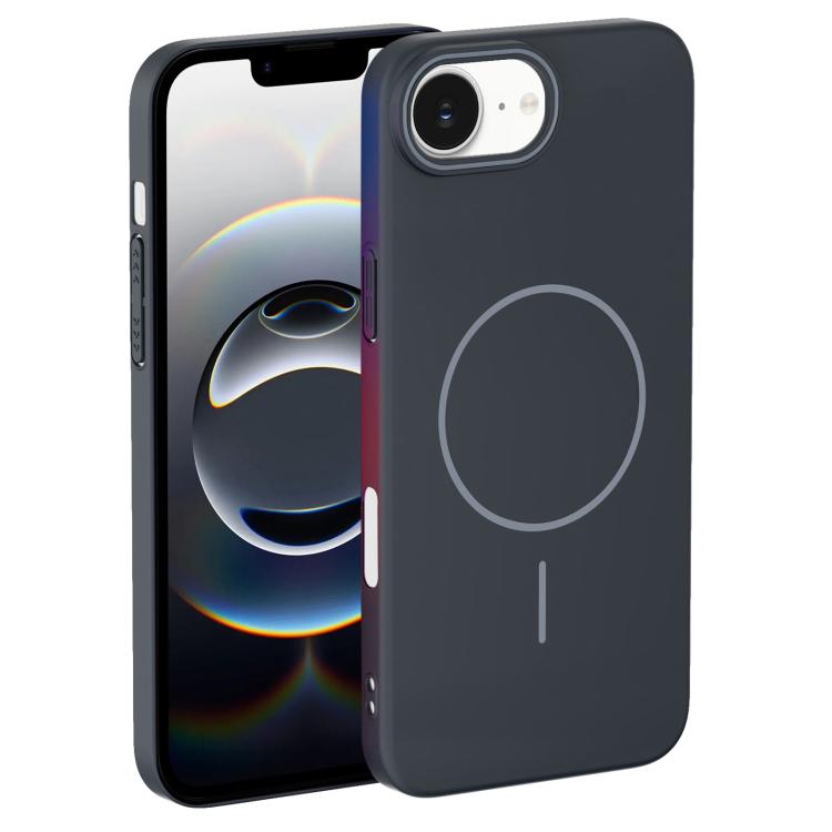For iPhone 17e / 16e Thin Circle PC Injection MagSafe Phone Case