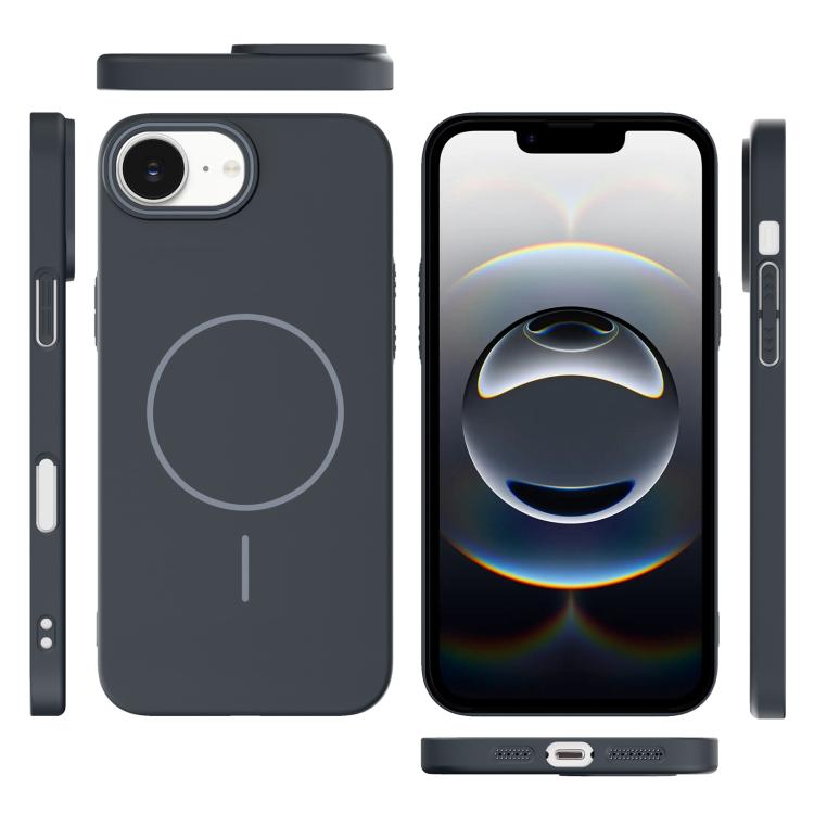 For iPhone 17e / 16e Thin Circle PC Injection MagSafe Phone Case