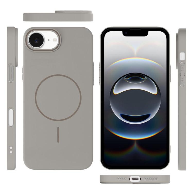 For iPhone 17e / 16e Thin Circle PC Injection MagSafe Phone Case