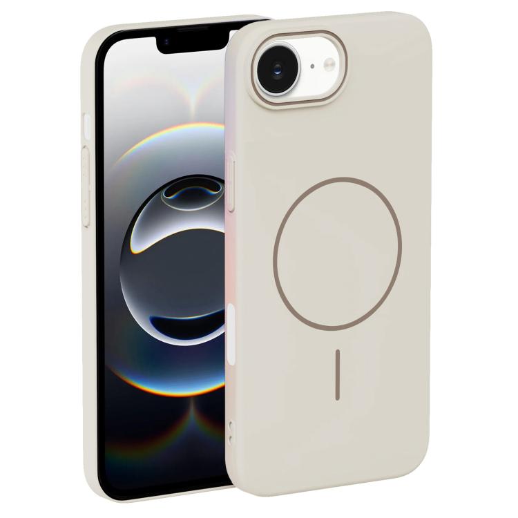 For iPhone 17e / 16e Thin Circle PC Injection MagSafe Phone Case