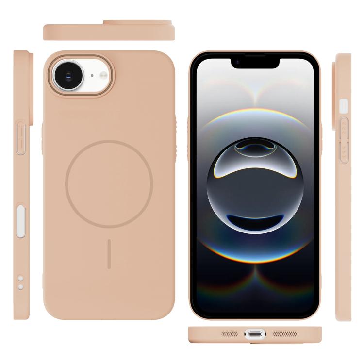 For iPhone 17e / 16e Thin Circle PC Injection MagSafe Phone Case