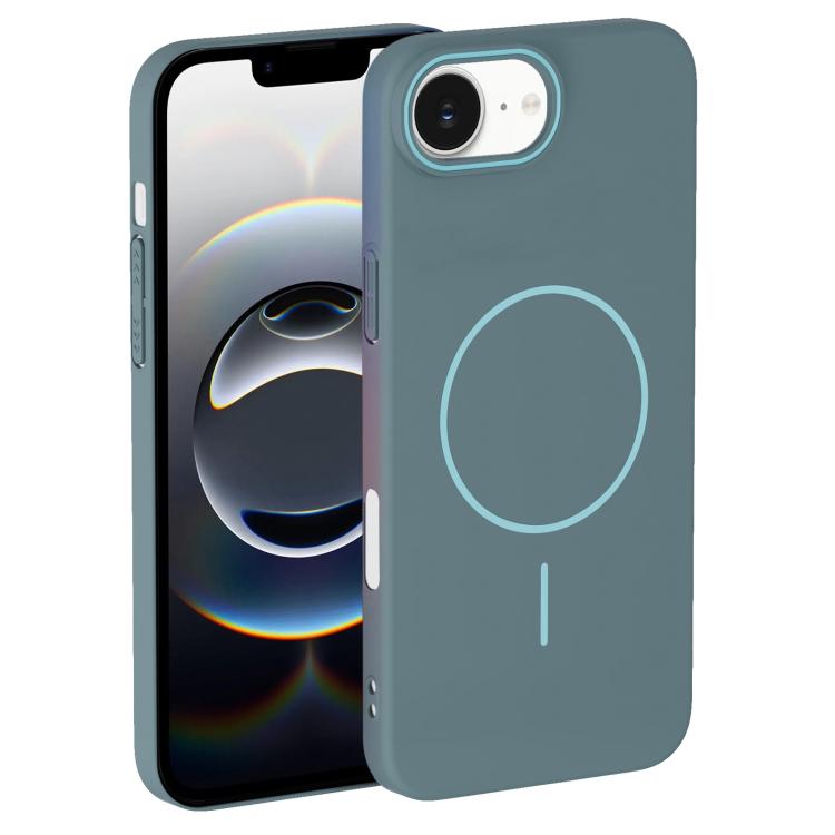 For iPhone 17e / 16e Thin Circle PC Injection MagSafe Phone Case