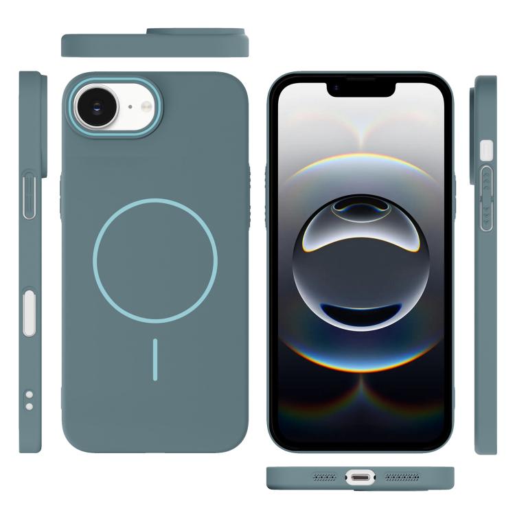 For iPhone 17e / 16e Thin Circle PC Injection MagSafe Phone Case