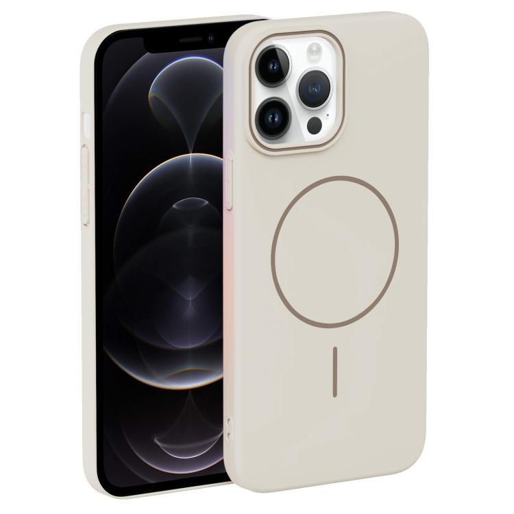 For iPhone 12 Pro Thin Circle PC Injection MagSafe Phone Case