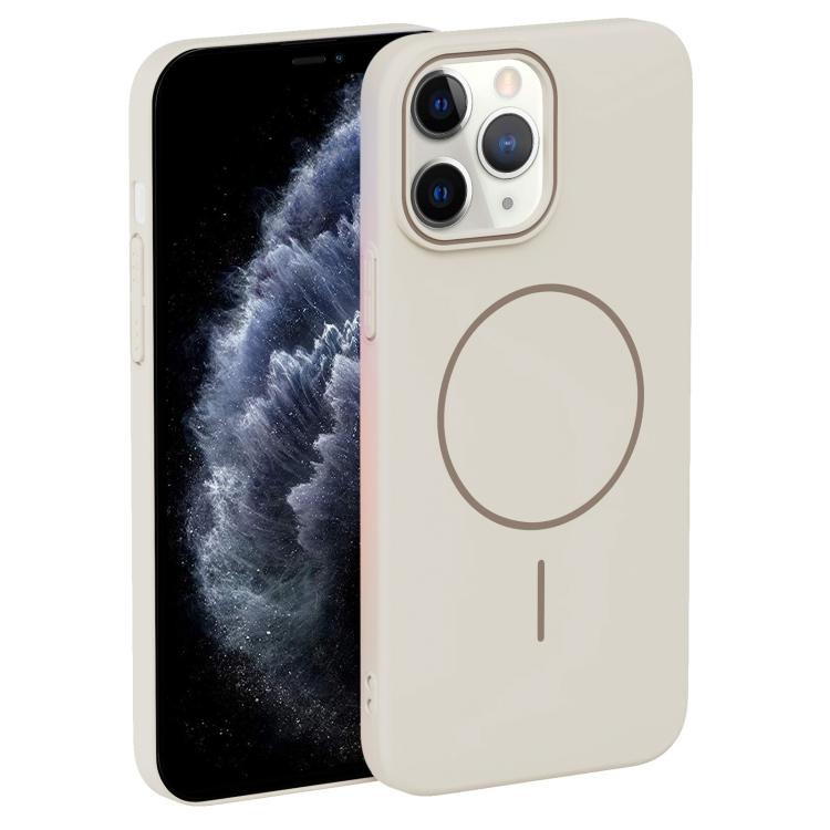 For iPhone 11 Pro Max Thin Circle PC Injection MagSafe Phone Case