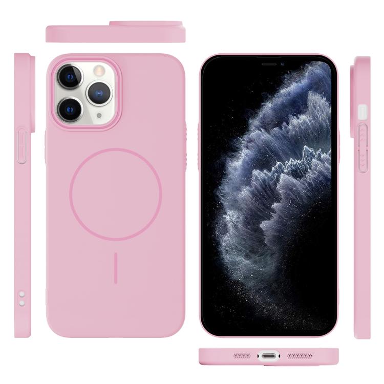 For iPhone 11 Pro Max Thin Circle PC Injection MagSafe Phone Case