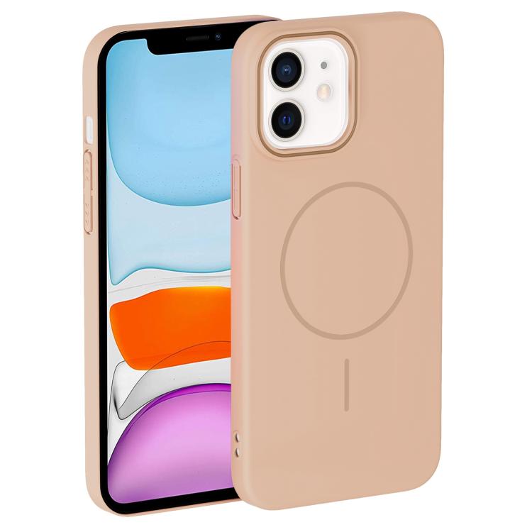For iPhone 11 Thin Circle PC Injection MagSafe Phone Case