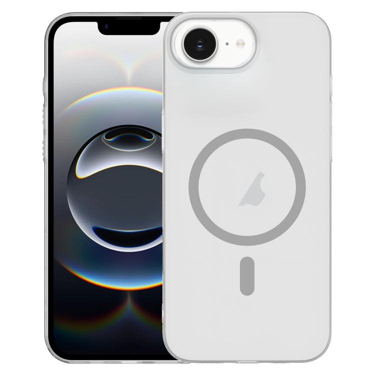 For iPhone 17e / 16e Clear PC Injection MagSafe Phone Case