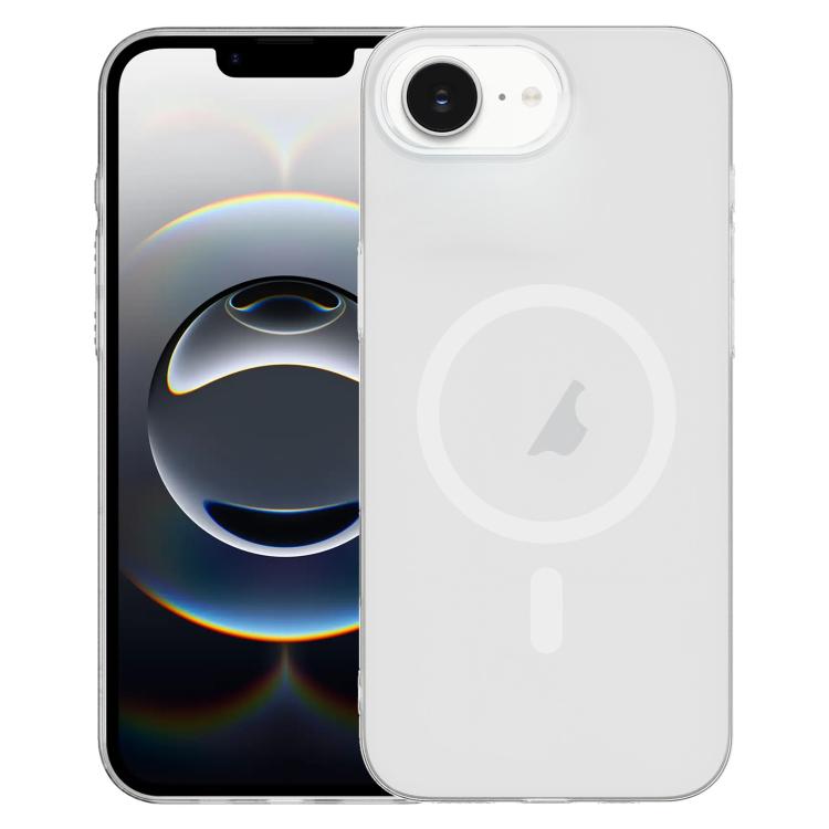 For iPhone 17e / 16e Clear PC Injection MagSafe Phone Case