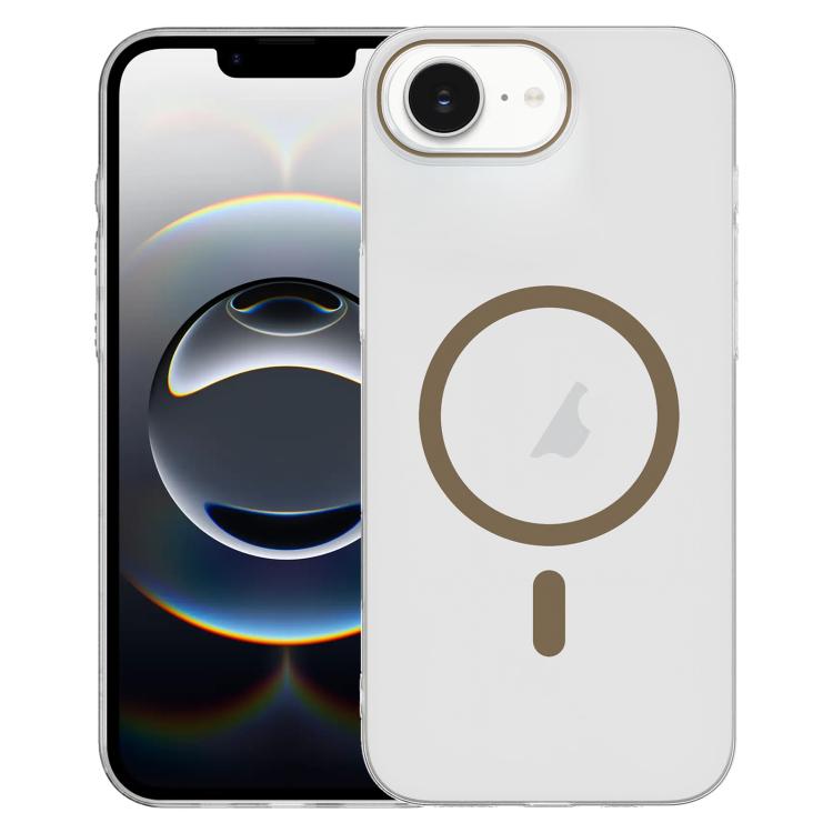 For iPhone 17e / 16e Clear PC Injection MagSafe Phone Case