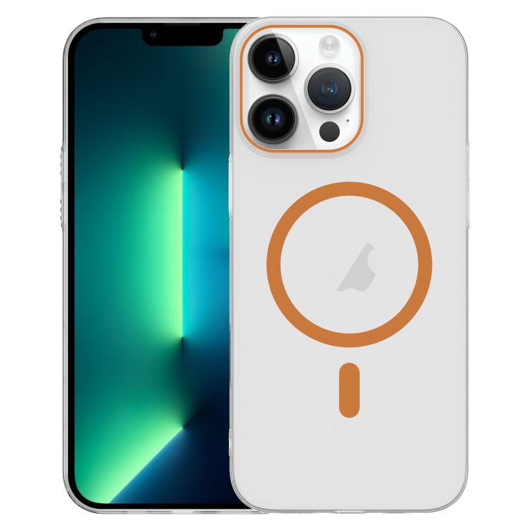 For iPhone 13 Pro Max Clear PC Injection MagSafe Phone Case