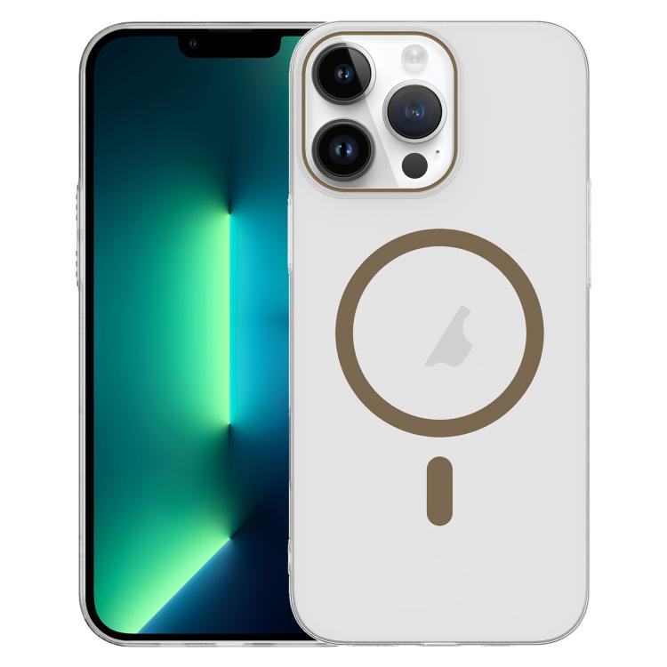 For iPhone 13 Pro Max Clear PC Injection MagSafe Phone Case