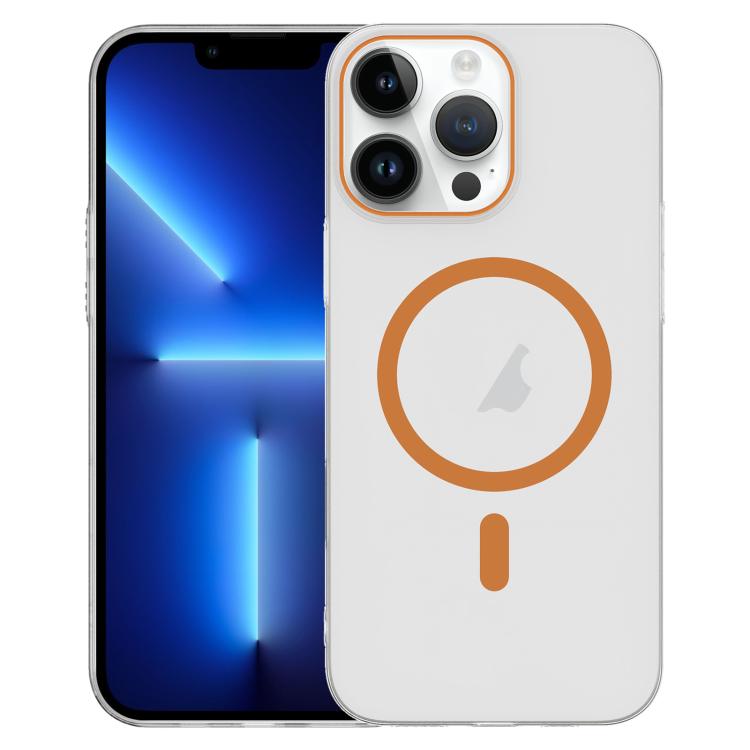 For iPhone 13 Pro Clear PC Injection MagSafe Phone Case