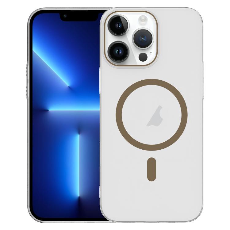 For iPhone 13 Pro Clear PC Injection MagSafe Phone Case