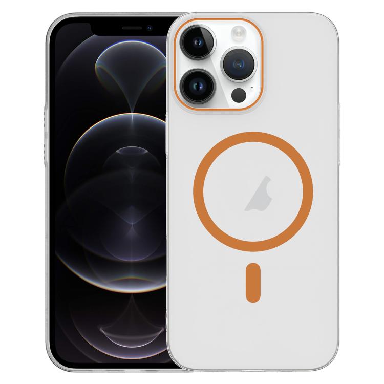 For iPhone 12 Pro Clear PC Injection MagSafe Phone Case